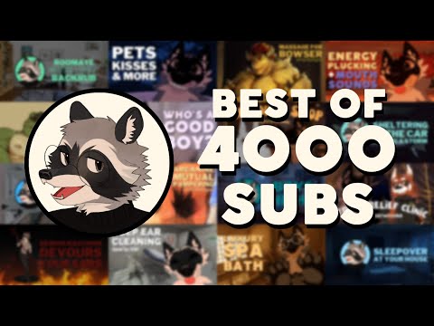 [Furry ASMR] Remache's Best of 4000 Subs (2.5 Hours of Tingles with NO ADS)