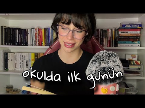 📚📖 OKULDA İLK GÜNÜN 🎒🏫 AŞKO SIRA ARKADAŞIN SANA YARDIMCI OLUYOR 🎓 ASMR TÜRKÇE