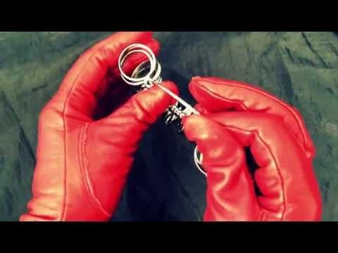 ✨ Red Leather Gloves Shiny ✨  [[ASMR]]