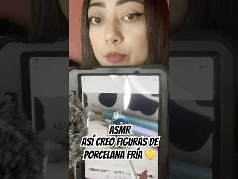 ASMR | ASÍ ME ORGANIZO PARA HACER FIGURAS EN PORCELANA FRÍA 💖 #asmr #porcelanafria #asmrsounds