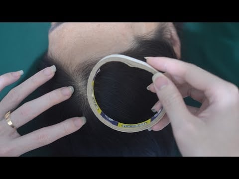 ASMR Sounds Of Head Scratching And Hair Combing For Relieve Stress, Anxiety