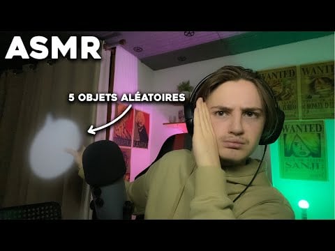 ASMR ~ Je PIOCHE 5 TRIGGERS aléatoirement pour vous ENDORMIR 💤