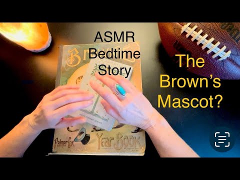 Soft Spoken ASMR Bedtime Story with  Antique Book Page Turning