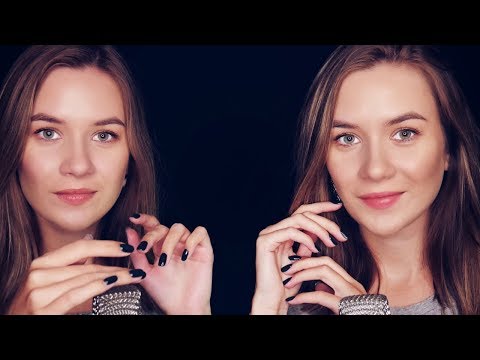 АСМР - ЗВУКИ РУК С БЛИЗНЯШКАМИ | HANDS SOUNDS WITH TWINS ASMR