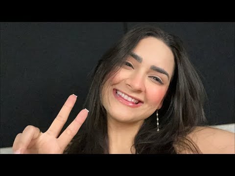 ASMR ao vivo | Sons de boca e Pincel 😴