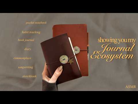ASMR My Journalling Ecosystem (Soft Spoken)