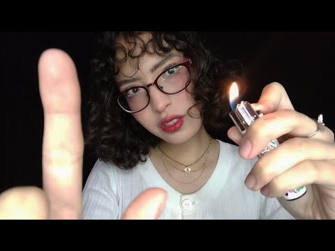 ASMR TE DOY AMOR QUITANDO MALAS ENERGIAS, BESITOS, SPIT PAINTING