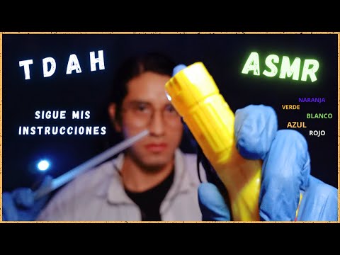 ASMR TDAH - test de ATENCIÓN para dormir - asmr español