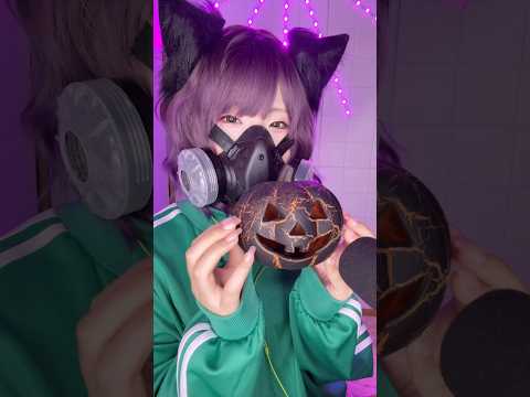 ASMR かわいいカボチャのライト🎃