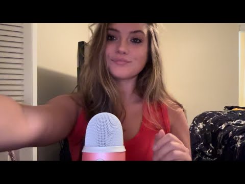 ASMR | hide n go seek trigger 🙈 | mouth sounds | tapping/scratching