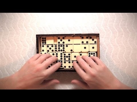 *REUPLOAD* ASMR Sounds: Dominoes, Crinkly Paper, and Boxes