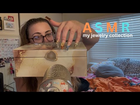 ASMR my jewelry collection *lots of rambles*
