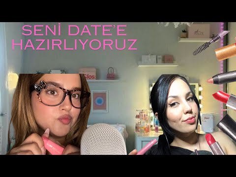 Yakın Arkadaşların Seni Date’e Hazırlıyor - Türkçe Asmr  