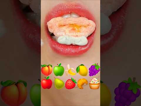 @AngelEATING777 asmr MARSHMALLOW EMOJI FOOD 마시멜로우 먹방 eating sounds