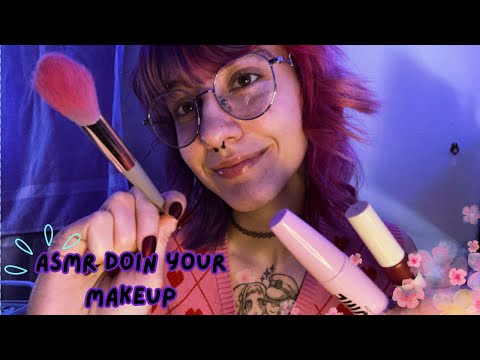 ASMR doing your makeup (lofi)