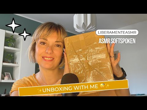 Asmr ita Softspoken ✨Unboxing Vinted: le mie reazioni allo spacchettamento✨