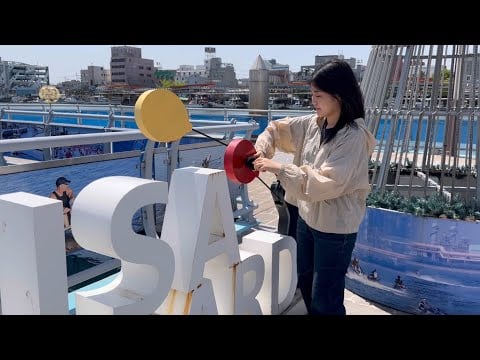 ASMR IN KOREA Traditional place 🫕🧹 Tapping, scratching (public)