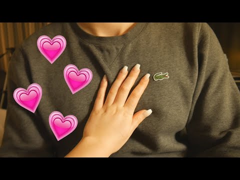 ASMR TAPPING & SCRATCHING ON MY BOYFRIEND 💗😱