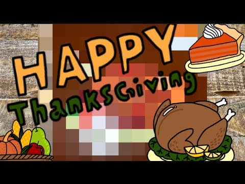 ASMR VISUAL & SOUND TRIGGERS: THANKSGIVING DINNER  🦃 STICKER PUZZLE #562