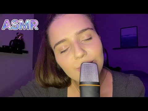 ASMR | Sons de boca com pincel na tela 😴❤️