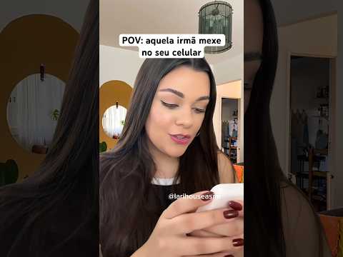 POV: aquela irmã mexe no seu celular #shorts #asmr #humor