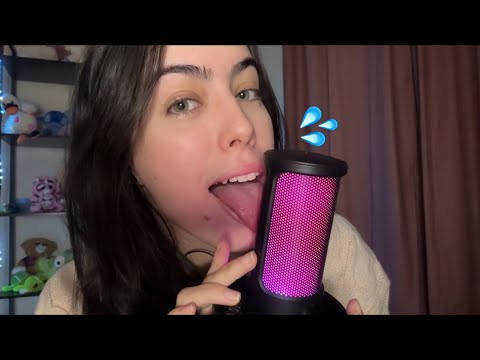 ASMR- 1 HORA DE SONS DE BOCA MOLHADOS E SECOS