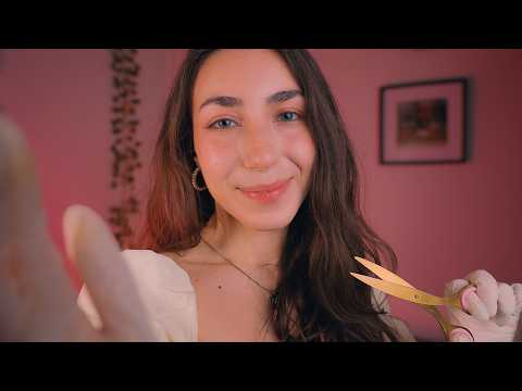 ASMR Gentle Scalp Check & HairCut | Personal Attention with Brushing & Head Massage (Deep Sleep)