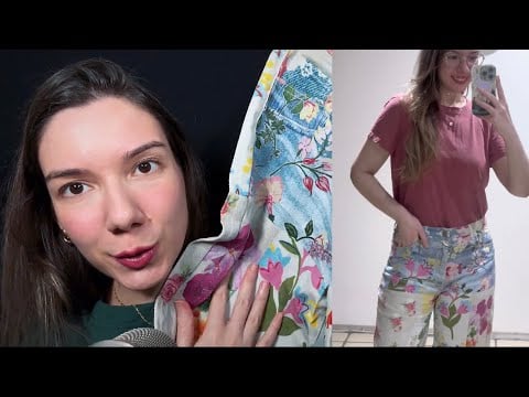 ASMR: LOJA DE ROUPAS VINTAGES INCRÍVEIS, mas a VENDEDORA te DEU SONO em 15 MINUTOS 😴 