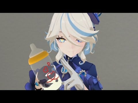 ASMR | Furina does tapping sounds!! | VRCHAT ASMR