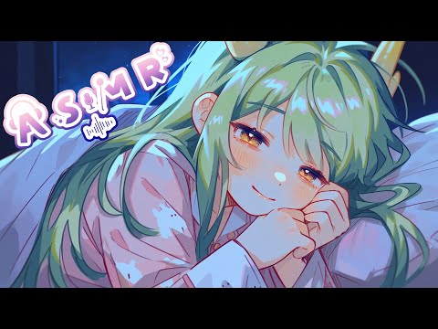 Sleepy Ear Massage & Onomatopoeia【3DIO ASMR】💚 「タカタカ」