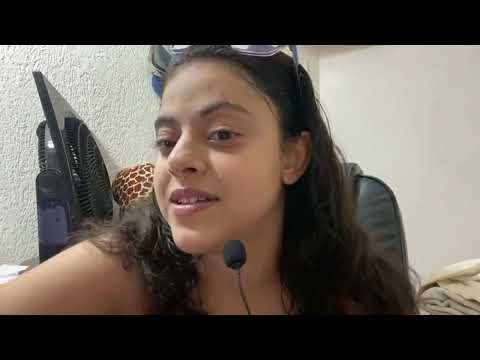 ASMR com a Lari está ao vivo -  barulhinhos relaxantes!