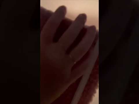 ASMR Tapping And Scratching On Journal