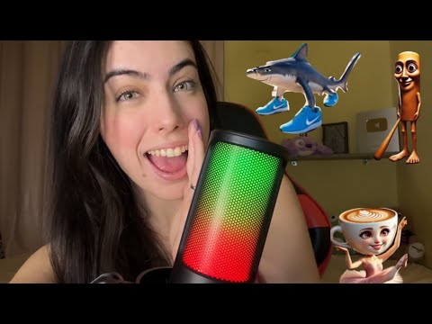 ASMR- sussurrando seu BRAINROT favorito!
