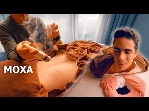 ASMR: HO PROVATO la MOXIBUSTIONE con MASSAGGIO CINESE TUINA!