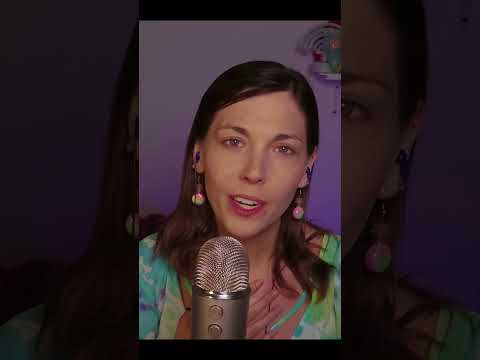 ASMR relaxation technique recognizing bad thoughts and letting them go