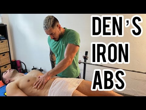 Abs and Legs Massage - Asmr Massage - Relaxing Video