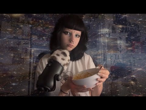 mukbang ASMR and yapping  