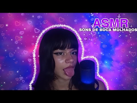 ⋆☾⋆⁺ ASMR SONS DE BOCA MOLHADOS E INTENSO para você dormir INSTANTANEAMENTE 🫧💭₊˚.⋆