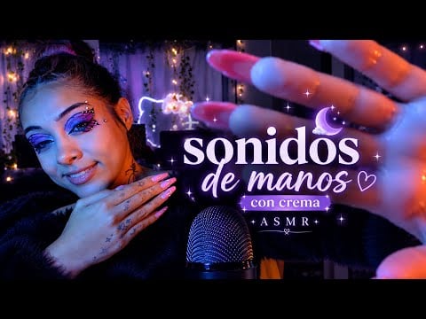 ASMR Sonidos de Manos con Crema 🌙
