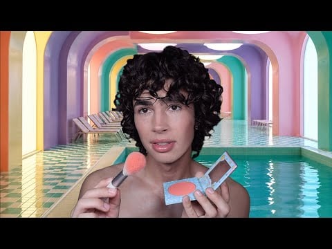 ASMR- Doing Your Makeup in The Backrooms Pool