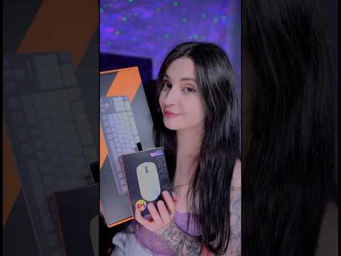 Mi teclado y ratón favoritos del momento😍 #royalkludge  #rkR87pro #m3 #asmr #asmrsounds #shorts