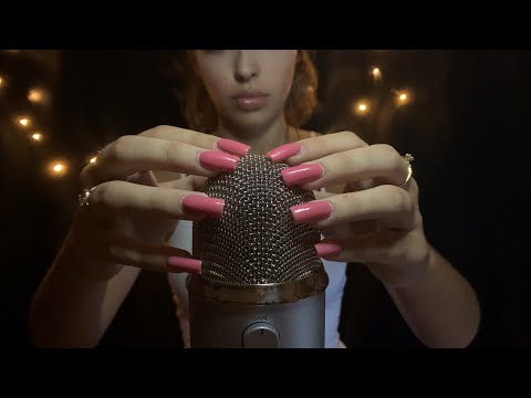 ASMR SCRATCHING NO BLUE YETI | Arranhando o Microfone