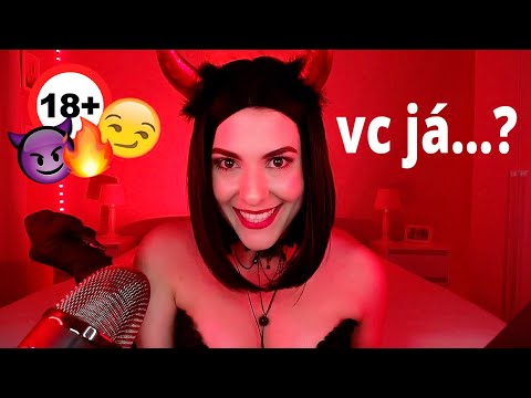 ASMR TE FAZENDO PERGUNTAS ÍNTIMAS E DESCONFORTÁVEIS NO INFERNO 🔥 | ROLEPLAY