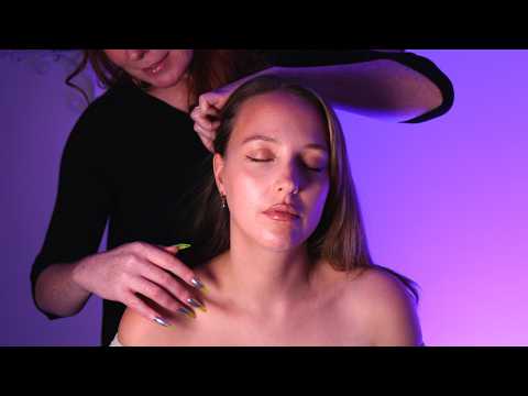 ASMR Melting Touch Tingles ✨ Real Person Face, Ear & Back Tracing w/ @realpersonasmrbyaugust