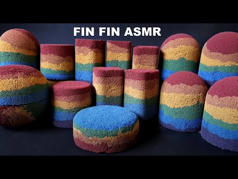 🌈20K Celebration | Sand Rainbow Crumbling ASMR #346🌈