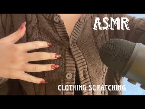 ASMR | Clothing Scratching | 👚