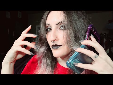 ASMR | AGGRESSIVE NAIL TAPPING ON MY ANDROID FLIP PHONE 💅  | SHOWING OFF NEW ITEMS 🤩 #asmr
