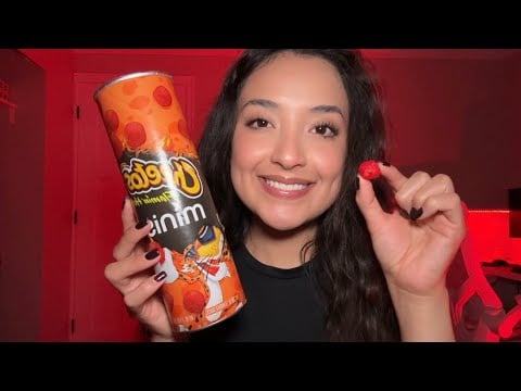 ASMR | Hot Cheeto puffs 🔥 *crunchy eating sounds*