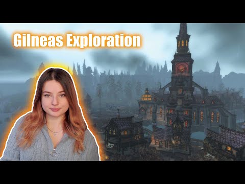 ASMR | Exploring Gilneas in World of Warcraft & In-Game Rain 💦