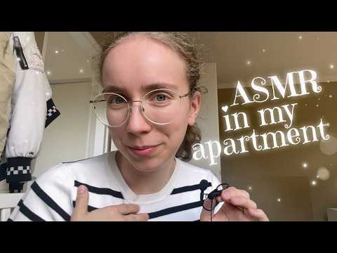 ASMR around my small Apartment (lofi) 🌾🤍